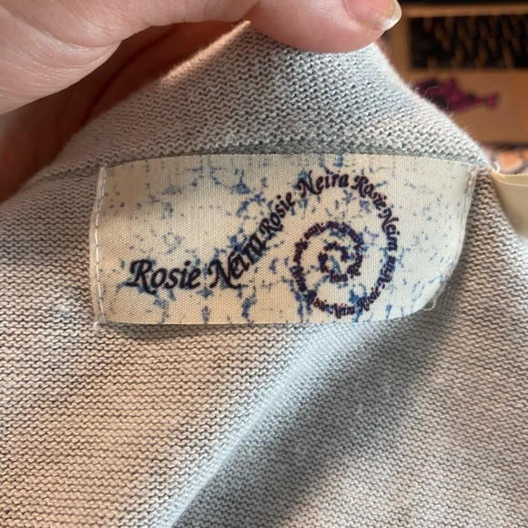 Rosie Neira Grey 3/4 sleeve cardigan - Picture 5 of 9